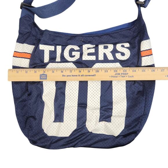 AUBURN TIGERS JERSEY BAG PURSE COLLEGE FOOTBALL WAR EAGLE GAME DAY FAN NCAA - Picture 2 of 4